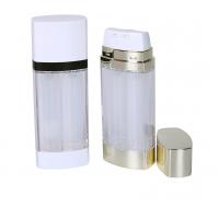 Quality Cosmetic airless bottle 15ml*2 for sale