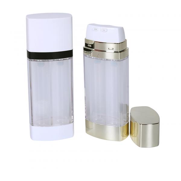 Quality Cosmetic airless bottle 15ml*2 for sale
