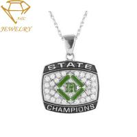 China Sports Teams Championship 925 Silver Pendant Necklace for sale