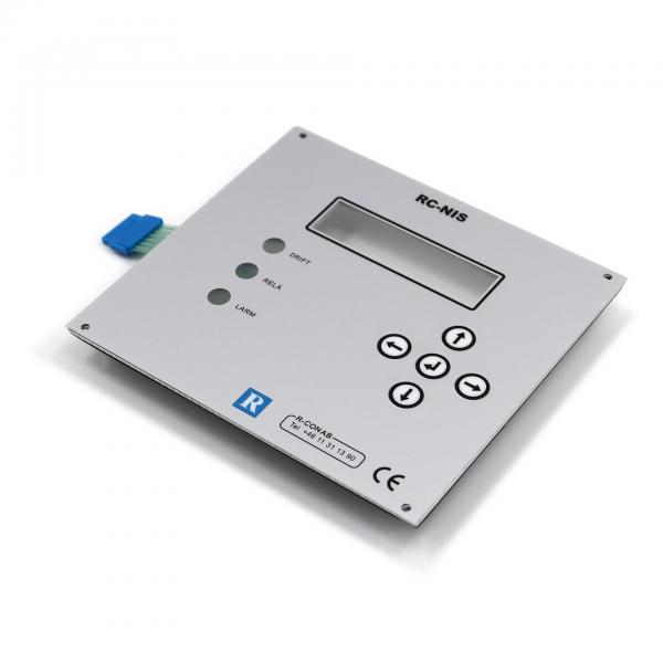 Quality PET Printed Circuit Backpanel Membrane Switches With Aluminum Backer for sale
