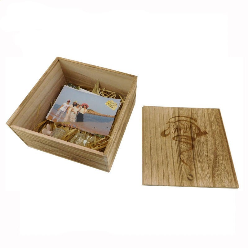 China Multi Purpose Wood Gift Packaging Boxes Solid Wood Keepsake Box factory