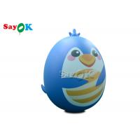 China Commercial Merry Xmas Inflatable Holiday Decorations Blue Blow Up Bird Cartoon Balloon factory