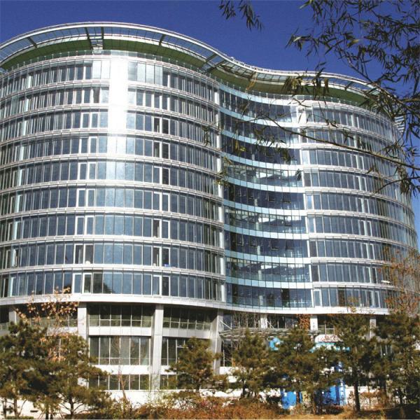 Quality Q235B Soundproof Aluminium Curtain Wall CAD Customized With Alloy Energy Saving for sale