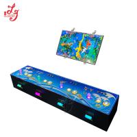 China Wall Mounted Type 4 Players Stand Fish Table Gambling Games Machines With Bill Acceptor factory