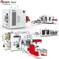 China Small Pocket Tissue Making Machine with Air Supply 0.5-0.8Mpa and 35KW Power for sale