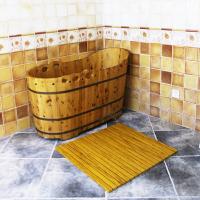 China Customized WPC Wood Shower Floor WPC Bathroom Decking 60cm x 40cm factory