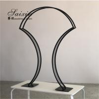 China 140CM Black Iron Stand For Flower Decoration Metal Wedding Table Centerpieces Arranging factory