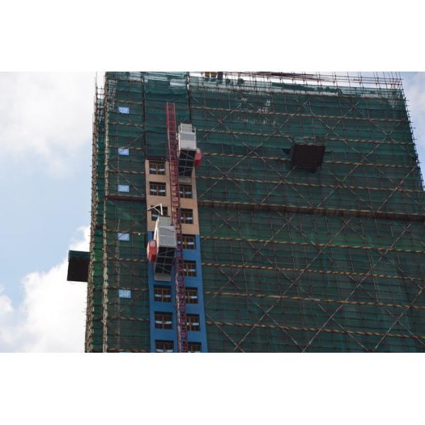 Quality SC200/200 Double Cage Building Construction Hoist Lift CE Certification for sale