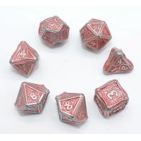 China Polished RPG Gaming Dice Set Multipurpose Wear Resistant Durable for sale