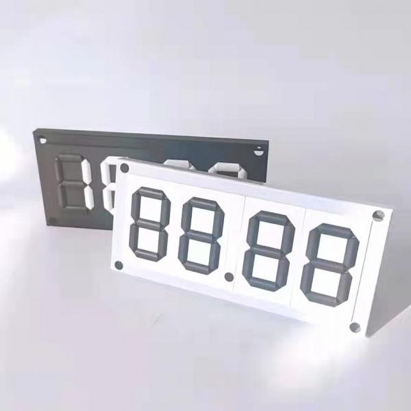 Quality Aluminum Alloy Frame Seven Segment Display Manual Turnover Price Display Board for sale