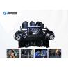 China Custom Logo Virtual Reality Cinema 9D VR Car 6 Seats Electric System With Blue Light factory