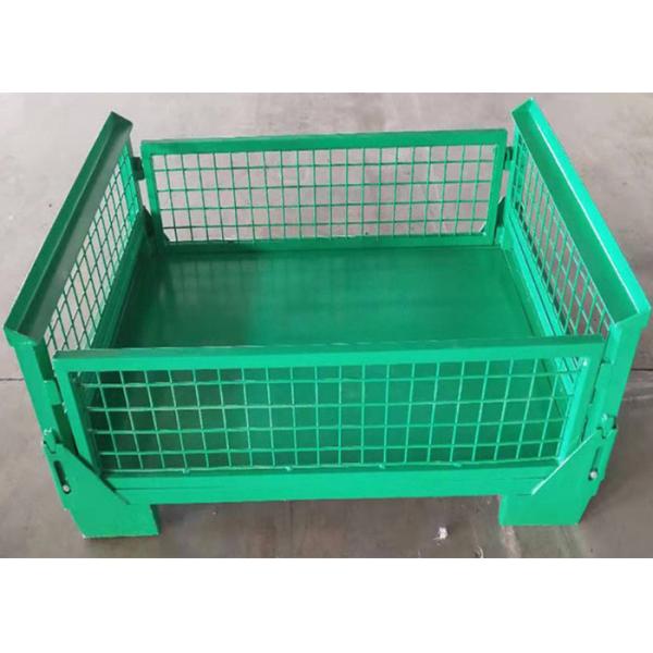 Quality Custom Collapsible Wire Mesh Storage Cages For Warehouse Logistics for sale