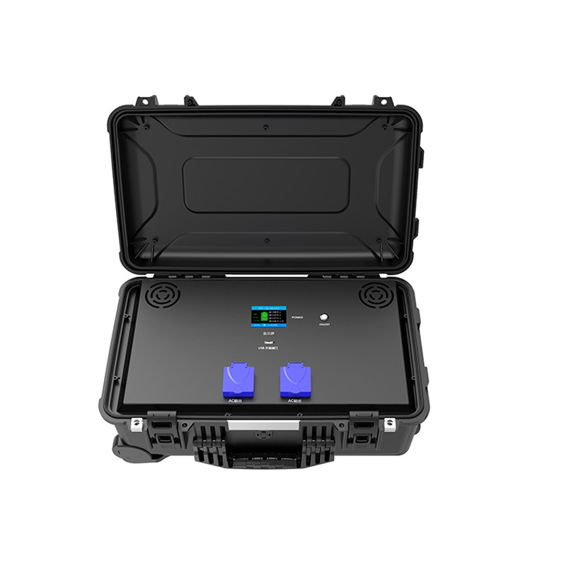 Quality 1500W Portable Solar Generator Suitcase Design 2496Wh Lifepo4 Solar Powered Generator for sale