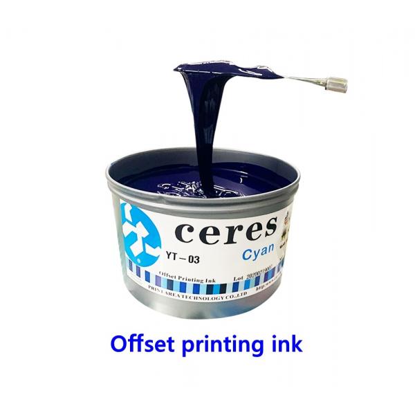 Quality High Gloss Fast Drying Offset Printing Ink CMYK Ceres Solvent Based Printing Inks for sale