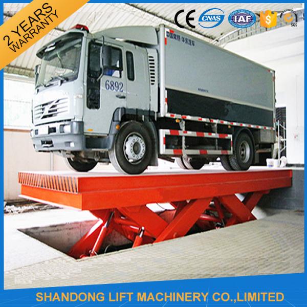 Quality Durable Hydraulic Scissor Car Parking Lift , Vehicle Scissor Lift With CE for sale