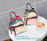 China Promotion school waterproof pvc clear backpack for kids, transparent clear pvc backpack, Shoulder Straps Backpack PVC To factory