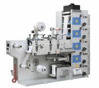 China Automatic UV Label Flexo Printing Machine 600mm Rewinding factory