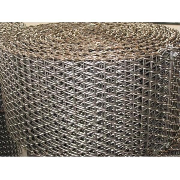 Quality Drive Balanced Weave Wire Mesh Belt Argon Welding Edge With ISO Certification for sale