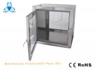 China Ductless Cleanroom Air Shower , Static Pass Box For Biological Pharmacy Laboratory factory