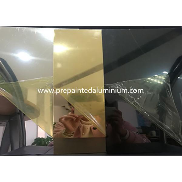 Quality 1.50 mm Thickness Aluminum Mirror Sheet Used For Light Industry for sale