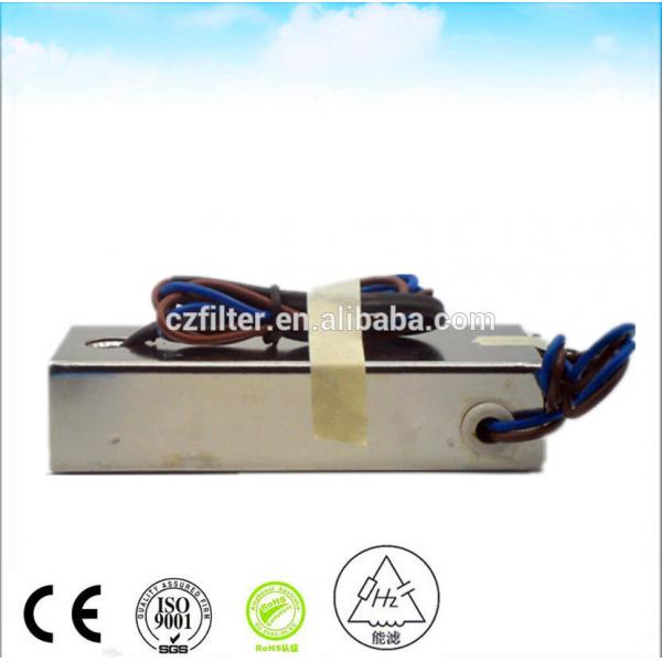 Quality 2 Lines Singlephase 120 250v Ac Emi Filter 1a Video Power Line Noise Filter for sale