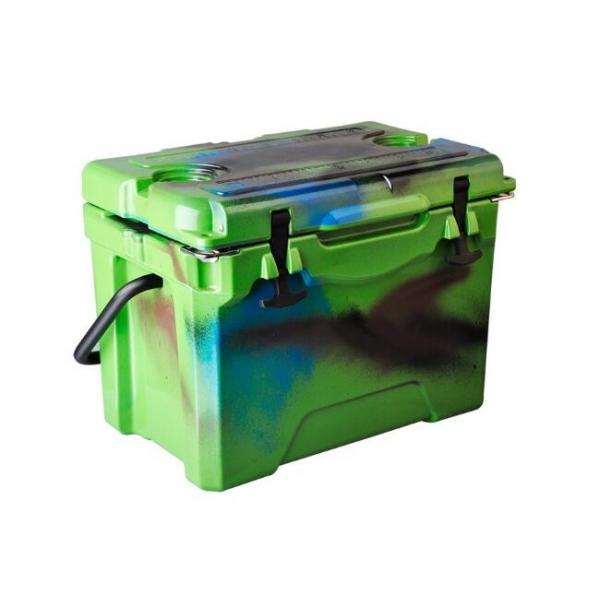 Quality OEM 25QT Portable Roto Molded Ice Box 51.6x33.6x38.3cm for sale