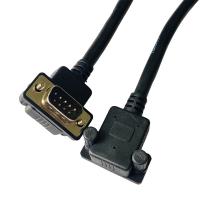 Quality 9 Pin 15 Pin 25 Pin RS232 Adapter Cable L Shape DB37 Cable Assembly for sale