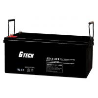 China Pasted Flat Type High Capacity Lead Acid Battery , AGM VRLA Deep Cycle Battery factory