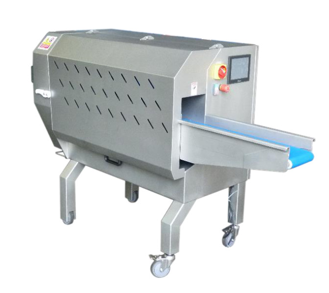 China PLC Control Vegetable Automatic Cutting Machine For Leafy And Root 800 - 1000kg/h factory