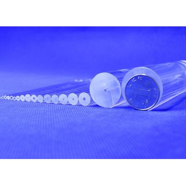 Quality Chemical Uv Quartz Tube Rod Eco Friendly Material 0.25-0.5mm Inner DiameterHigh Precision Quartz Glass Products ,High Te for sale