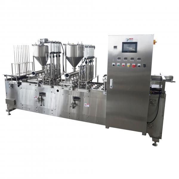 Quality Linear Plastic Cup Filling Sealing Machine With Manual Semi-Auto Full-Auto Operation for sale