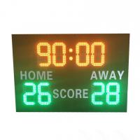 Quality Front Maintenance LED Football Scoreboard With Deep - Set Frame 110V ~ 220V for sale