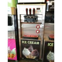 China Commercial Ice Cream Machine Soft Serve Freezer R22 Refrigerator Capacity 18-23L/h factory