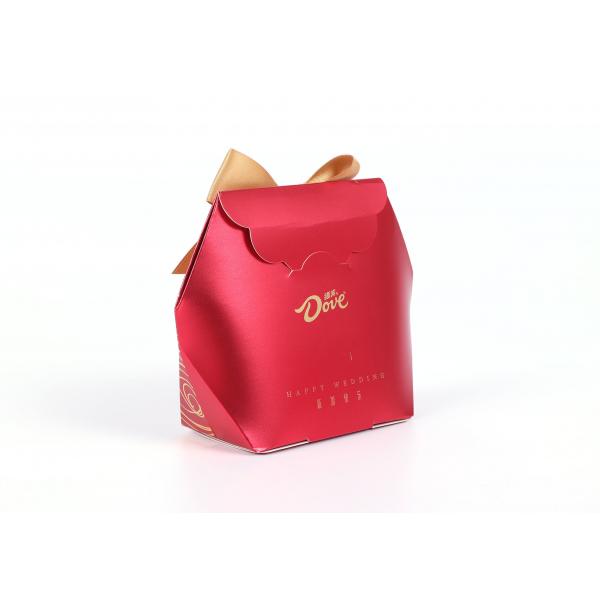 Quality Printed Logo Gift Packing Paper Bags , Luxury Wedding Paper Bag 0.6mm Thickness for sale