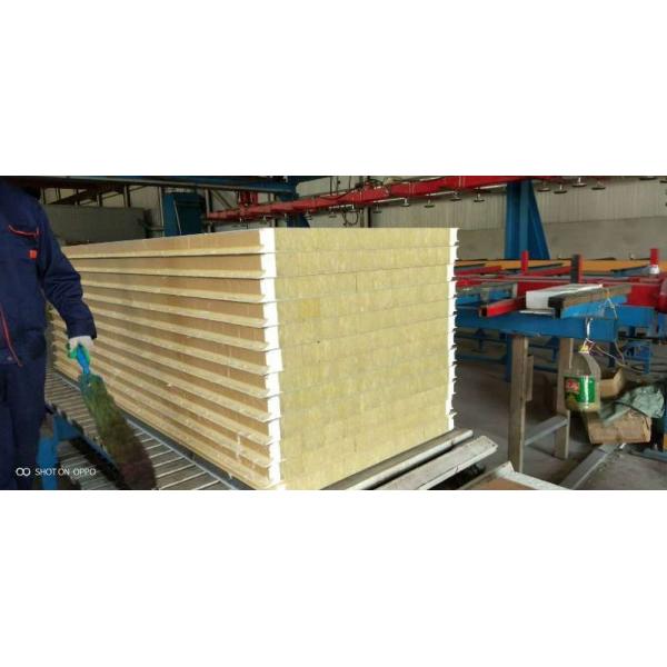 Quality CE Certificate Insulated PU Panel Wall Sound Absorbing 80mm 100mm for sale