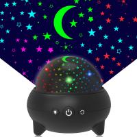 China 360 Degree Rotatable Starry Night Light Projector 9 Colors Adjustable For Kids factory