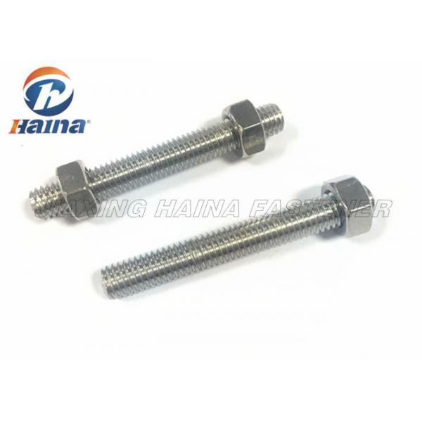 Quality M8x60mm 316 A4 Stainless Steel 304 All Fully Threaded Bar and Nuts for sale