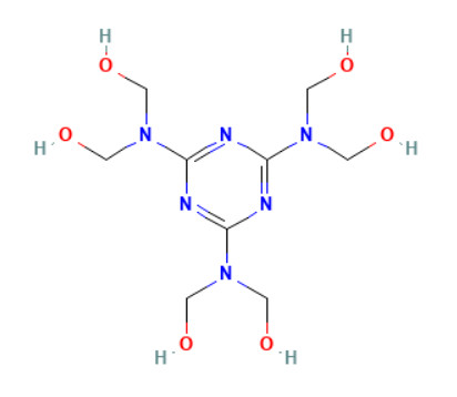 Quality Crystalline C9H18N6O6 Hexamethylol Melamine Formaldehyde Resin Powder for sale