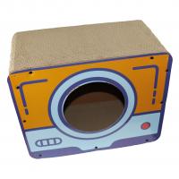 Quality Cute Cat Scratcher Toy Cardboard Box Scratching Playing Relaxing 44x22x34CM for sale