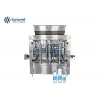 China 8 Nozzles Linear Mineral Water Filling Capping Machine  UL Certification for sale