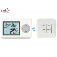Quality Heating Boiler Control Rf Room Thermostat For Gas Boiler , Simple Digital Thermostat for sale