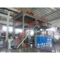 China 2400mm Non Woven Fabric Production Line , Non Woven Fabric Making Plant  factory