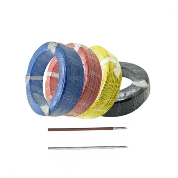 Quality 250C 18 Gauge High Temperature Wire FEP PFA PTFE  With 9 Colors for sale