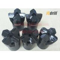 China 7° Tungsten Carbide cross Rock Drill Bits for Quarry / Mining Drilling 27 - 76 mm factory