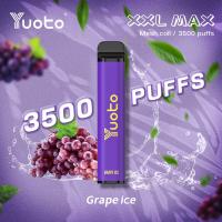 China 0 Nicotine Disposable Vape Pods 3500 puffs Yuoto XXL Max Shop the Best Disposable Pens in the UK factory