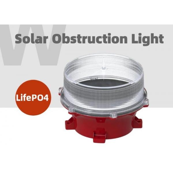 Quality Low Intensity Building Obstruction Light LED Solar Powered Aviation Obstruction Light for sale