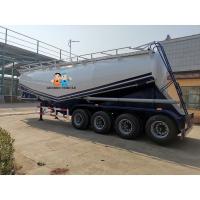 China 4 Axles dry bulk tanker trailer used to transport cement for sale export to Kenya , Sudan , Uganda , Malawi , Tanzania factory