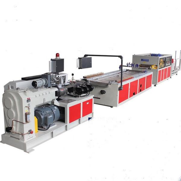 Quality Wall Panel Production PVC Profile Extrusion Line / WPC Profile Extruder Making Machine for sale