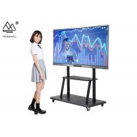 China Classroom 110in Digital Interactive Smart Board Electronic Touch Monitor factory