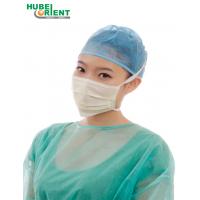 China CE Single Use Nonwoven 3 Ply Surgical Face Mask With Tie On factory